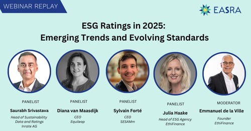 ESG Ratings in 2025: Emerging Trends and Evolving Standards