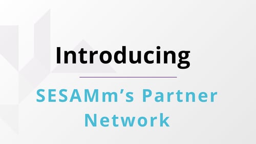 SESAMm's partner network